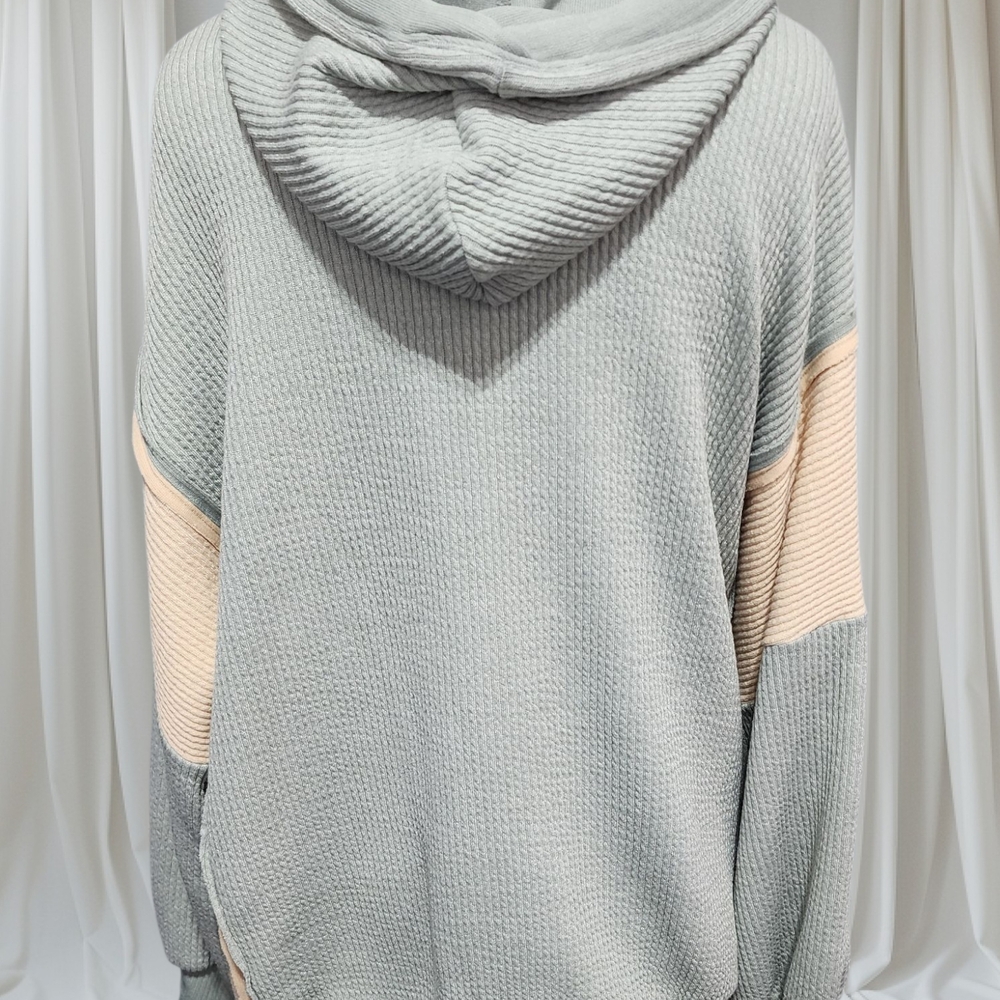 POL Peace Sign Boutique Oversized Hoodie – NWOT Size Large - Picture 3 of 4